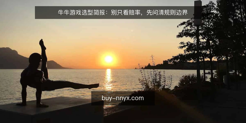 牛牛游戏选型简报：别只看赔率，先问清规则边界 — 明确牛牛游戏的需求边界 配图